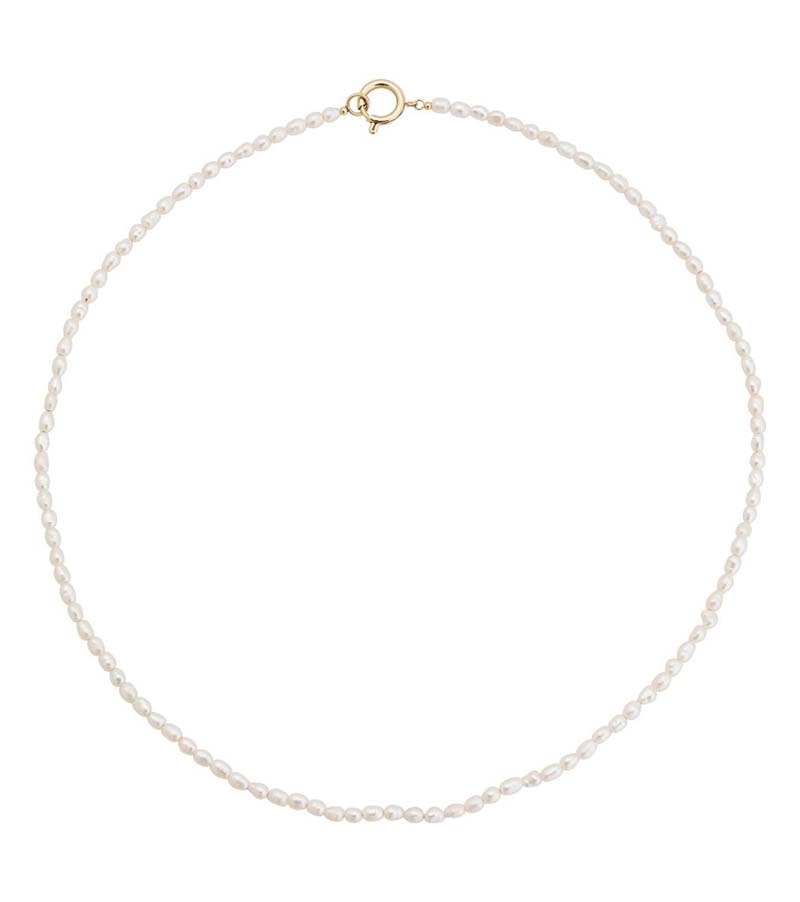 Edblad - Collier Pearl Necklace White Gold