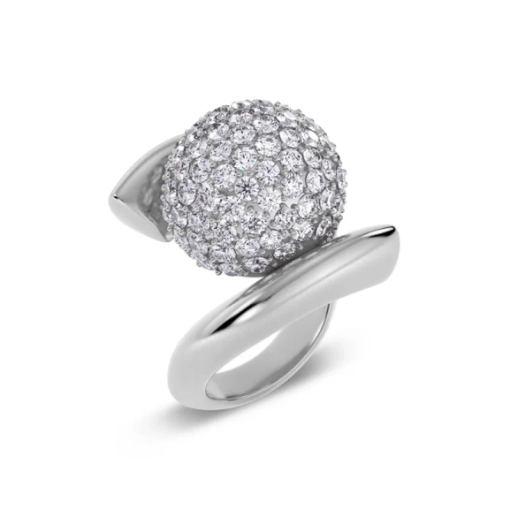 Bead Sparkle Ring Steel - Edblad - Snabb leverans - Gratis paketinslagning