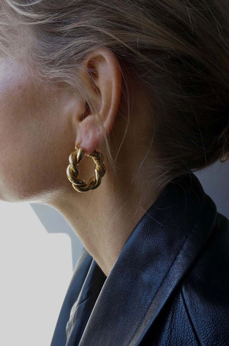 Victory Big Twin Ear Gold -CU Jewellery - Snabb frakt & paketinslagning - Nordicspectra.se