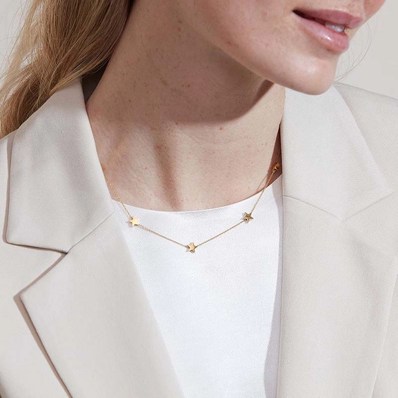Sirius Necklace Multi Gold - Edblad - Snabb frakt & paketinslagning - Nordicspectra.se