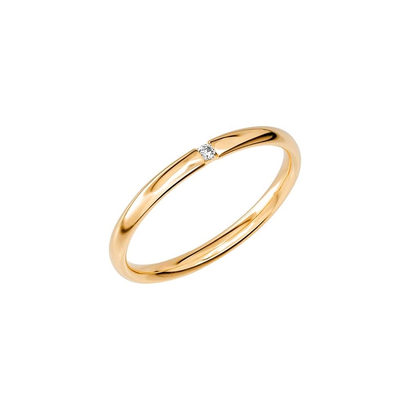 SR2008 Gold - Wedding & engagement rings - Schalins - Scandinavian design - Nordic Spectra