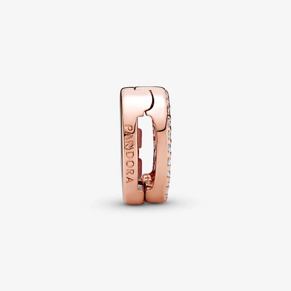 PANDORA Reflexions Dazzling Elegance Rose Clip Berlock - PANDORA - Snabb frakt & paketinslagning - Nordicspectra.se