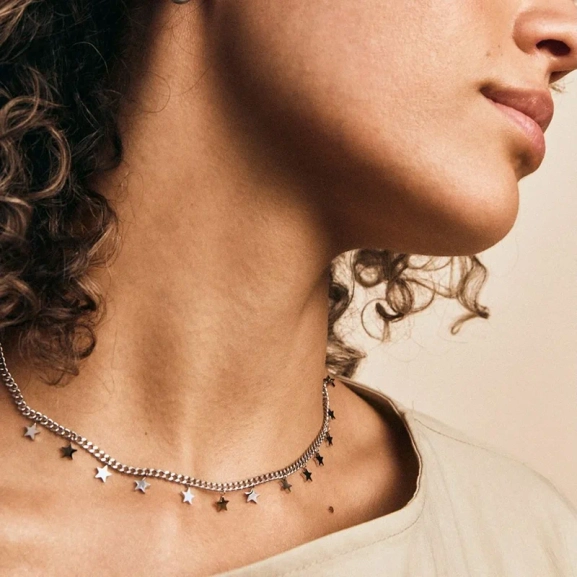 Sirius Chain Necklace Steel - Edblad - Snabb frakt & paketinslagning - Nordic Spectra