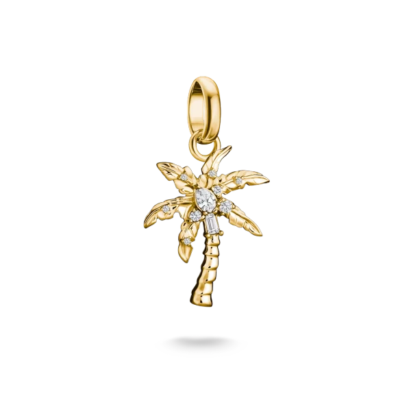 CC Connect Palm Charm Gold - Thomas Sabo - Nordic Spectra