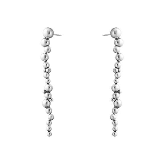 Moonlight Grapes Långa Hängande Stiftörhängen - Georg Jensen - Designsmycken med snabba & trygga leveranser - Nordic Spectra