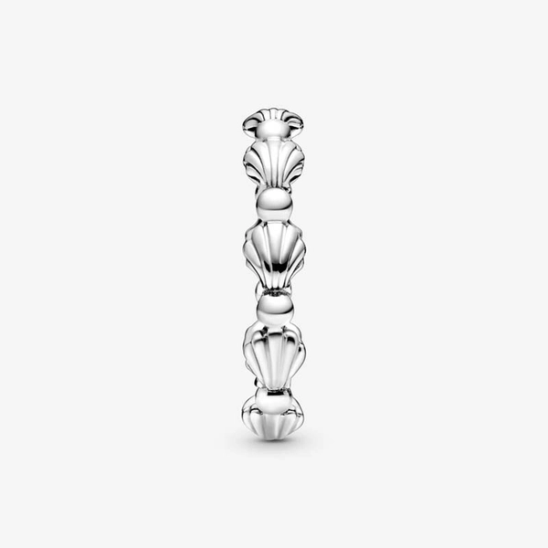 Perlenbesetzte Muschel Ring von PANDORA, Schneller Versand - Nordicspectra.de
