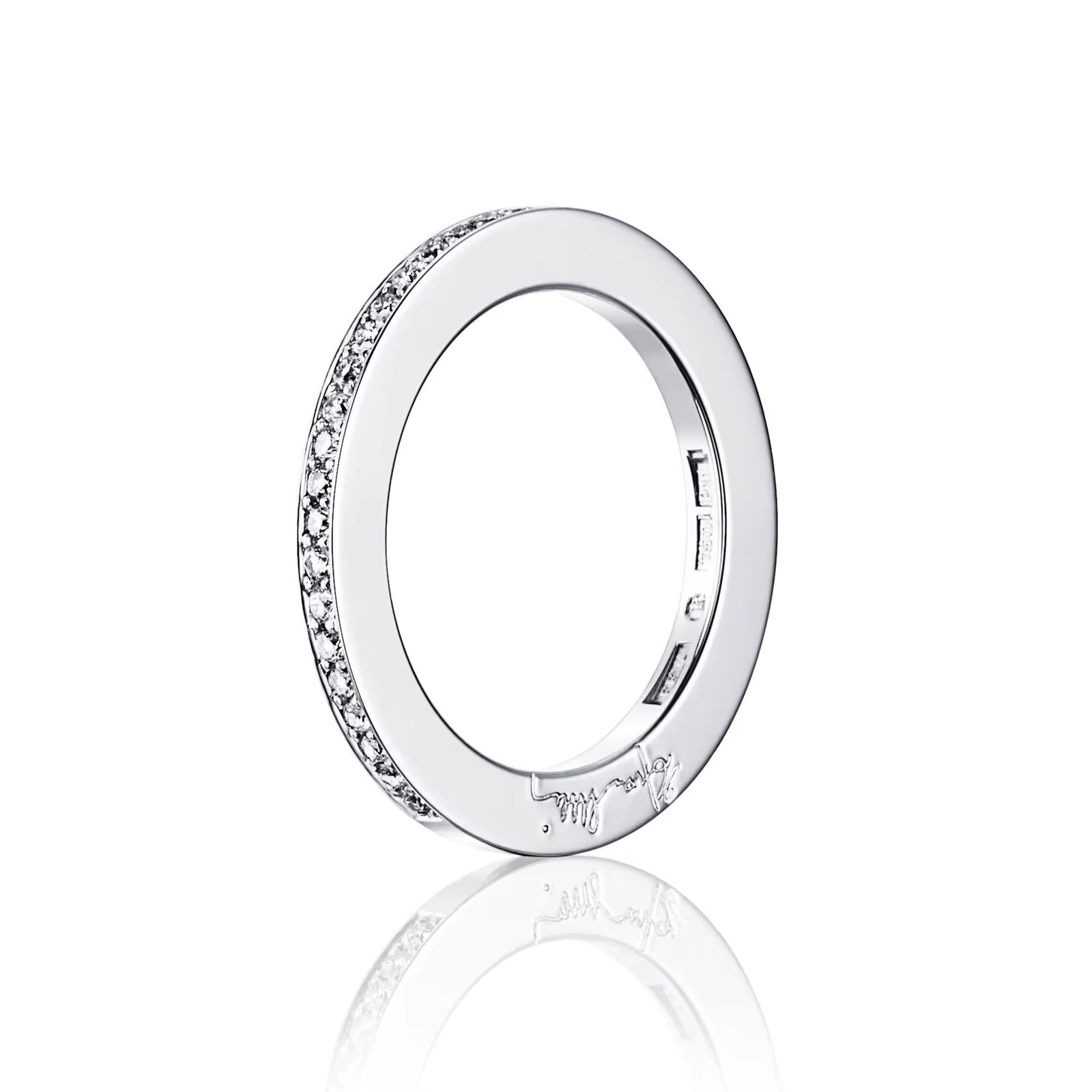 Efva Attling - 21 Stars & Signature Thin Ring Platinum