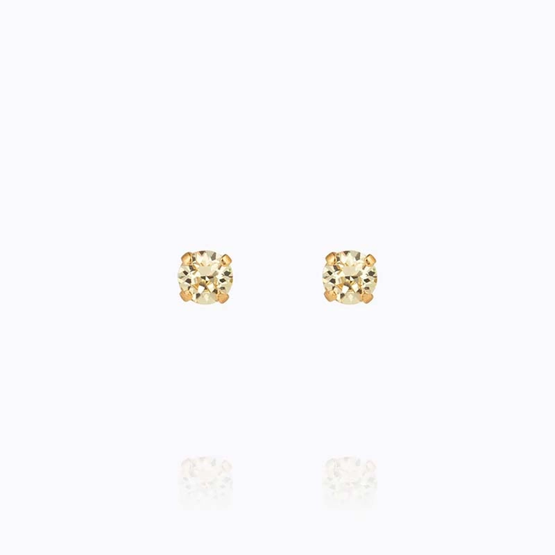 Caroline Svedbom - Mini Stud Earrings Gold Jonquil