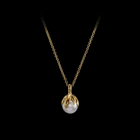 Bud Necklace Gold - Maria Nilsdotter - Schmuck im skandinavischen Design - Nordic Spectra