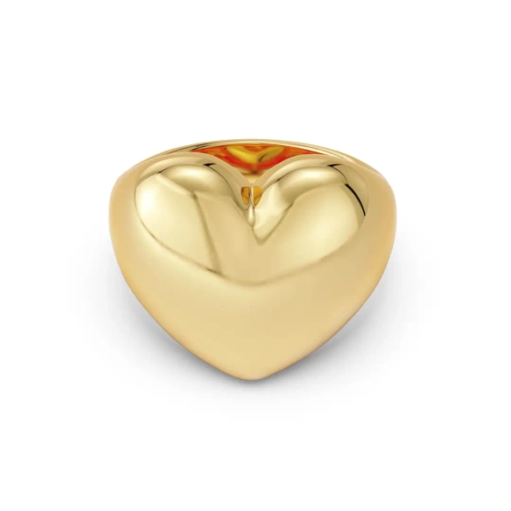 Barley Signet Ring Gold - Edblad - Snabba leveranser - Gratis paketinslagning