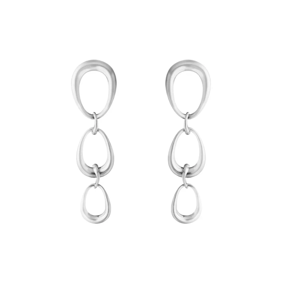 Offspring Linked Earrings - Georg Jensen - Designschmuck mit schnellen und sicheren Lieferungen