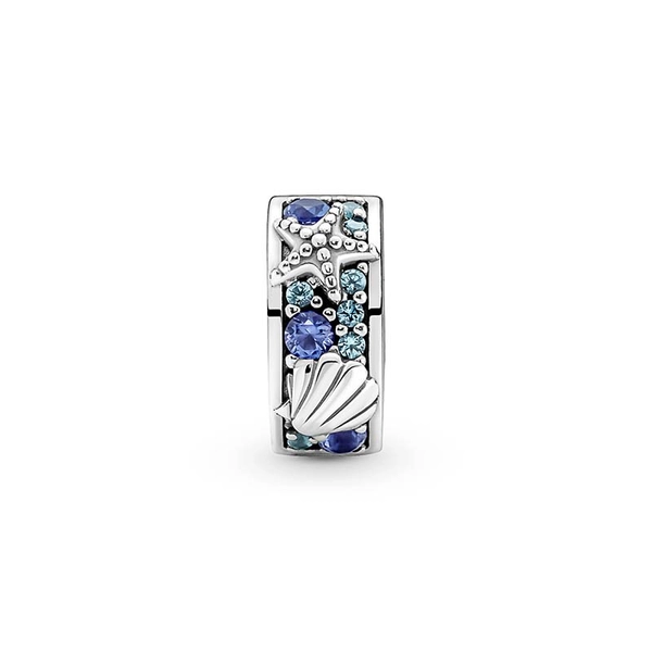 Tropischer Seestern & Muschel Clip-Charm von PANDORA, Schneller Versand - Nordicspectra.de