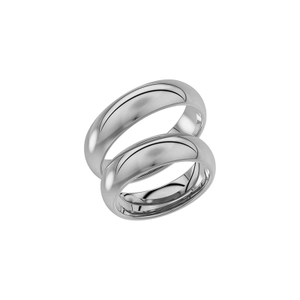 92-6 White Gold - Wedding & engagement rings - Schalins - Scandinavian design - Nordic Spectra