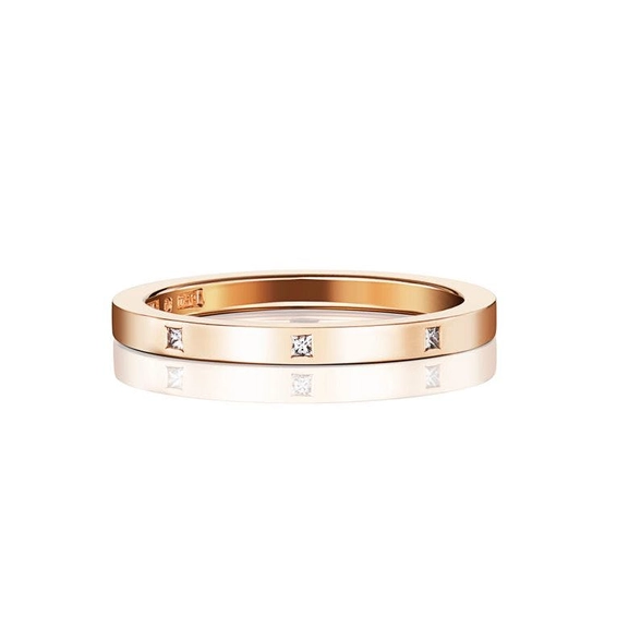 Thin & I Love You On Top Ring Gold - Efva Attling ringar - Snabb frakt & paketinslagning - Nordicspectra.se