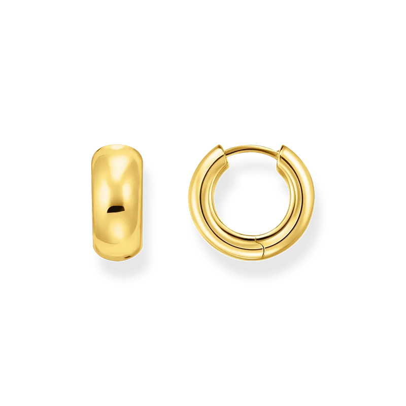Thomas Sabo – Klassiska Mini Chuncky Örhängen Guld