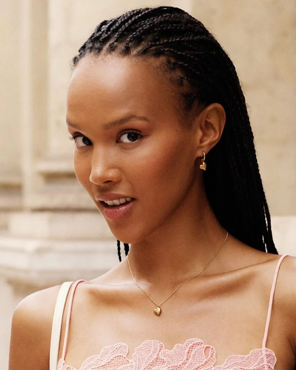 Halsband i 14K guldplätering med mjukt