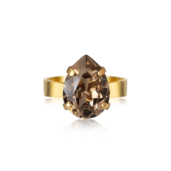 Mini Drop Ring Gold Greige - Caroline Svedbom - Nopea toimitus ja lahjapakkaus - Nordic Spectra