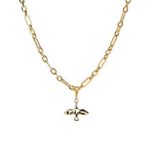Organic Dove Chunky Chain Necklace Gold - Emma Israelsson - Snabb frakt & paketinslagning - Nordic Spectra