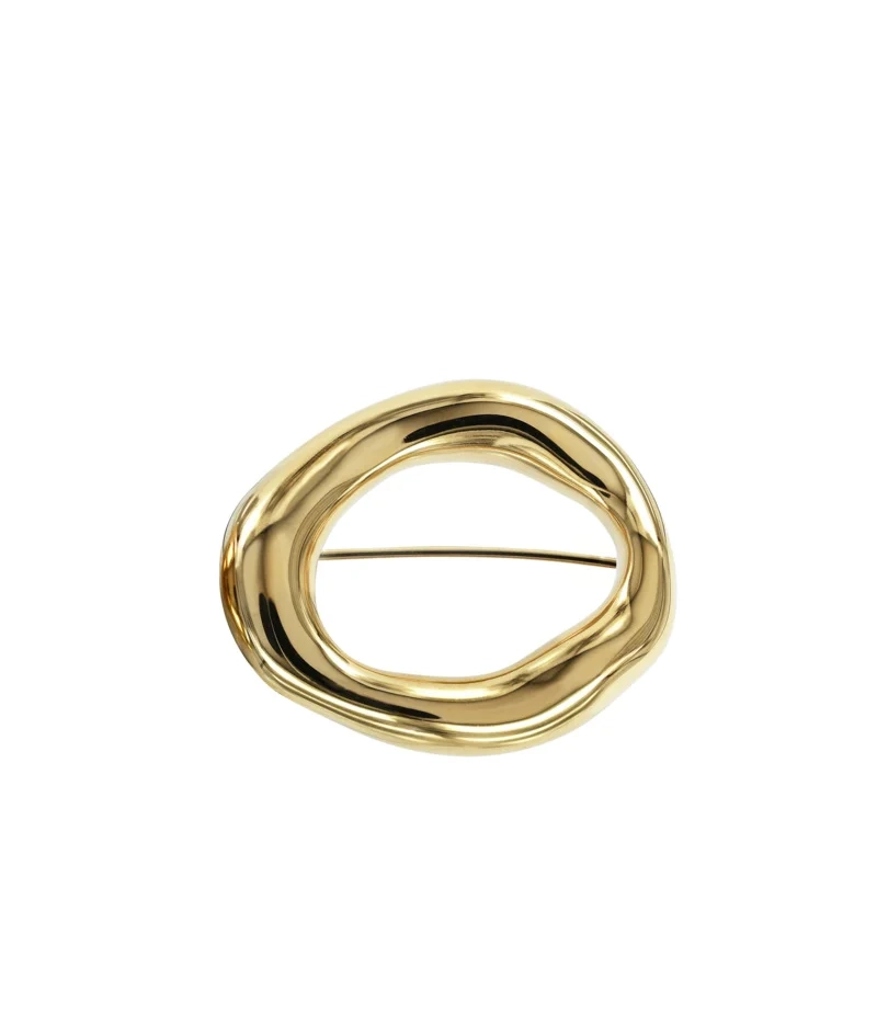 ANGELINA Brosch Guld - Astrid & Agnes - Nordic Spectra