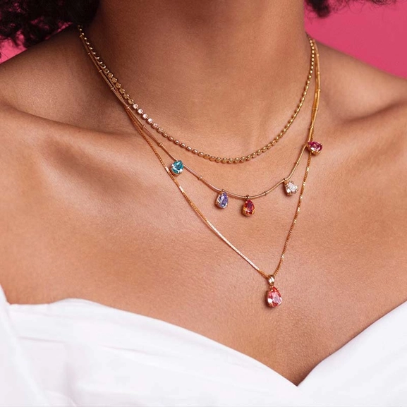 Diamond Chain Gold - Caroline Svedbom - Snabb frakt & paketinslagning - Nordicspectra.se