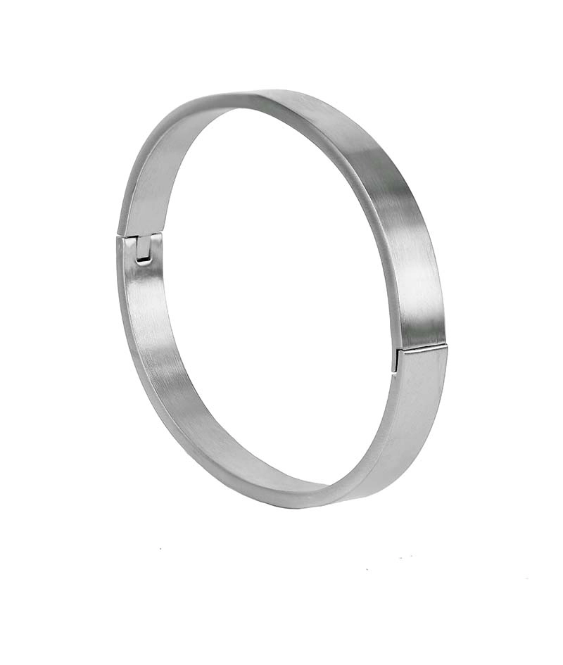 WALTER Wide Armring Matt Stål - AROCK - Snabb frakt & paketinslagning - Nordicspectra.se