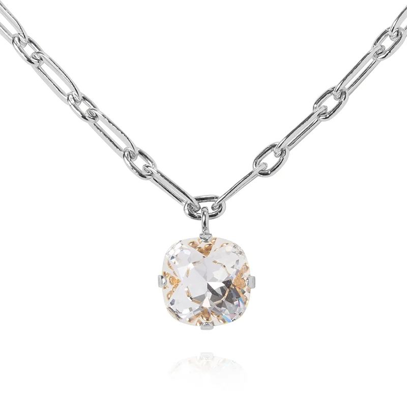 Caroline Svedbom - Noomi Necklace Rhodium Crystal