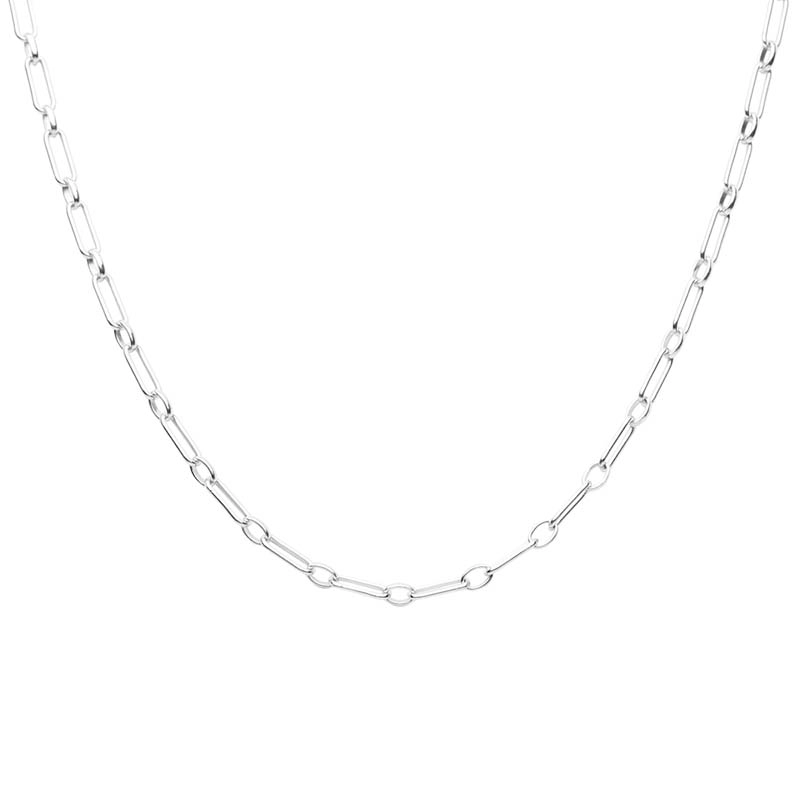 CU Jewellery - Globe Clip Necklace Silver