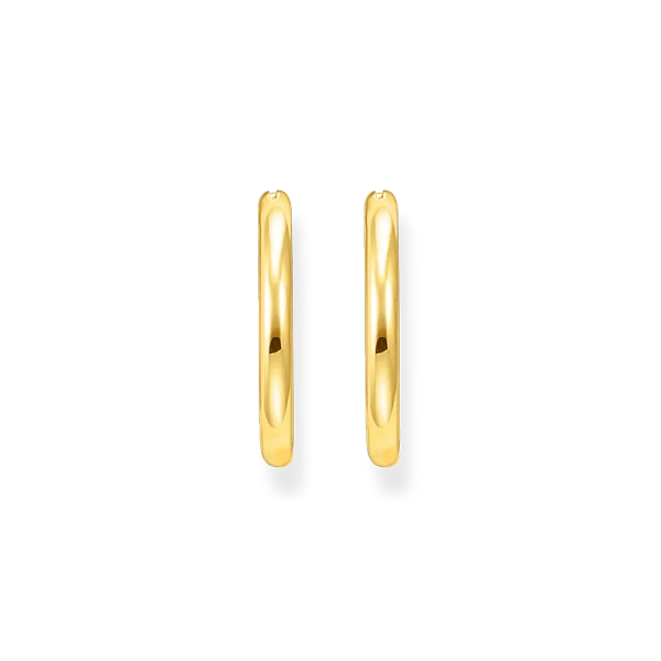 Klassska Creolörhängen Stora Guld - Thomas Sabo - Snabb leverans & paketinslagning - Nordic Spectra