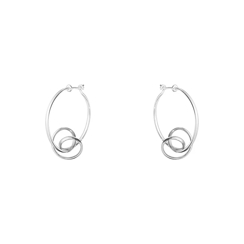 Georg Jensen - Forget-Me-Knot Torun Hoops