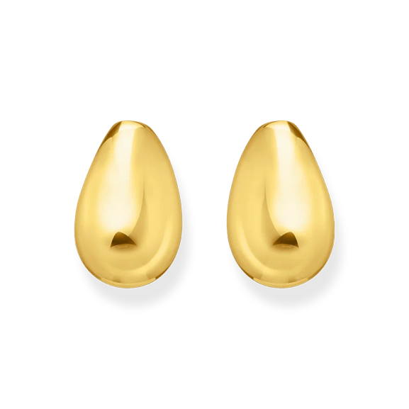 Stora Örhängen Droppform Guld - Thomas Sabo - Snabb leverans & paketinslagning - Nordic Spectra
