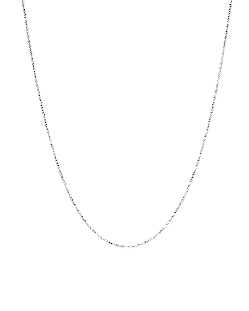 Sheer Doria Necklace Silver