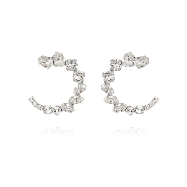 Mini Angie Earrings Rhodium Crystal - Caroline Svedbom - Nopea toimitus ja lahjapakkaus - Nordic Spectra