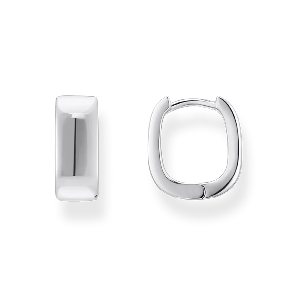 Creolen mit eckiger Form Silber - Thomas Sabo - Nordic Spectra