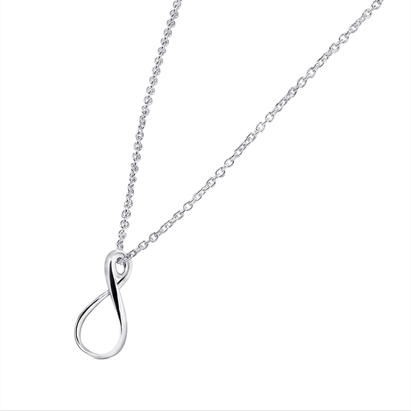 Eternal Flow Halsband Silver - Snabb frakt & fri paketinslagning - Nordicspectra.se