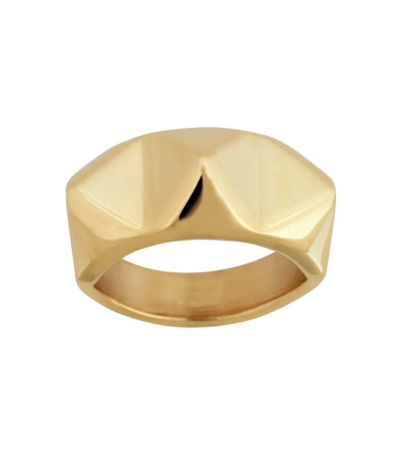Edblad - Peak Rivet Ring Gold