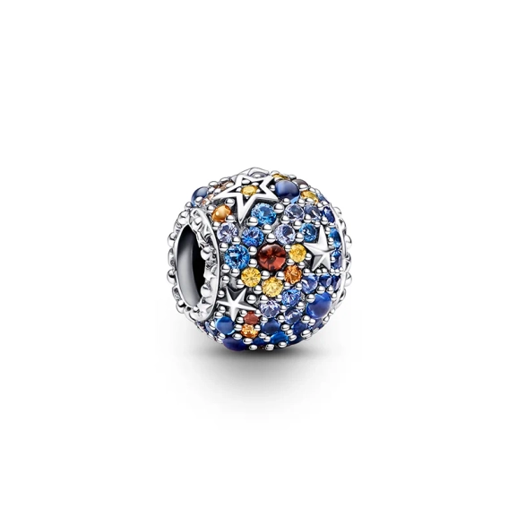 Planet Merkur & funkelnde Sterne Charm - PANDORA - Nordic Spectra