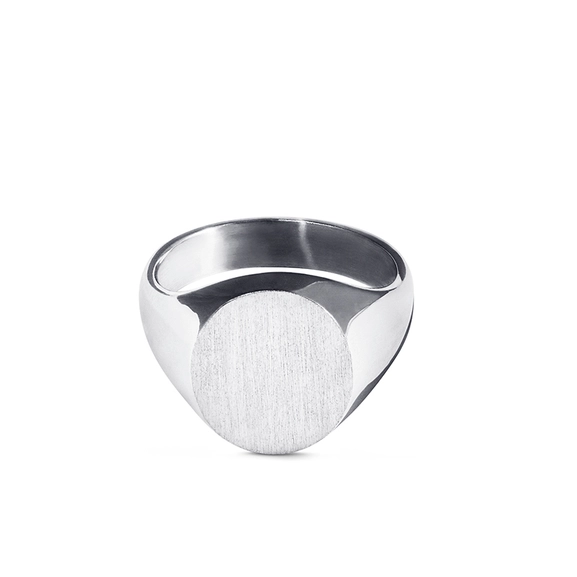Petri Signet Ring Silver von Nordic Spectra, Schneller Versand - Nordicspectra.de