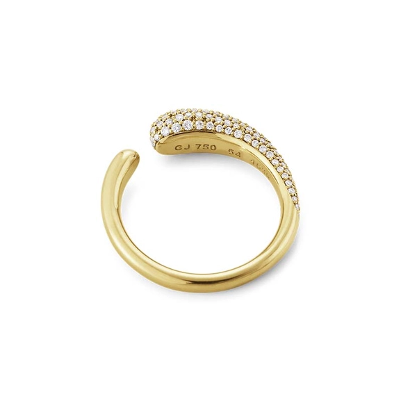 Mercy Ring Gold & Diamant von Georg Jensen, Schneller Versand - Nordicspectra.de