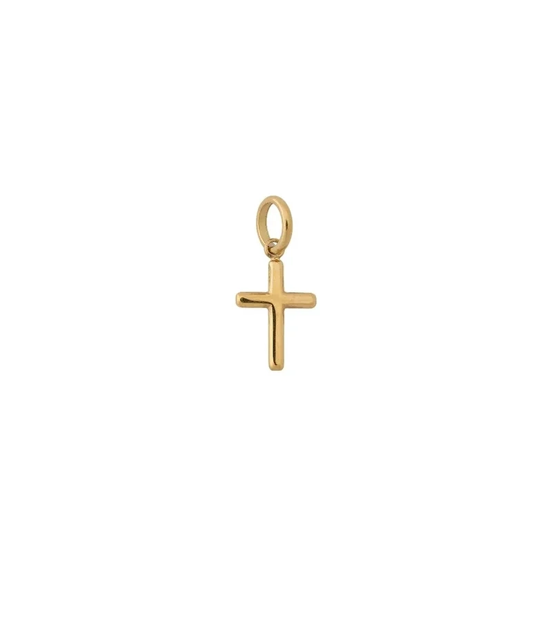 Charmentity Spirit Cross Gold - Edblad - Snabb leverans - Gratis paketinslagning