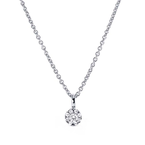 Ella Carmosé Halsband Vitguld 0