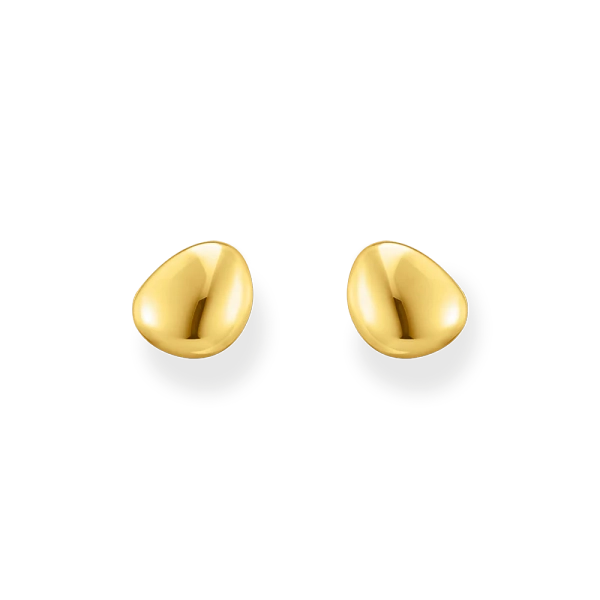 Stiftörhängen Organisk Form Guld - Thomas Sabo - Snabb leverans & paketinslagning - Nordic Spectra