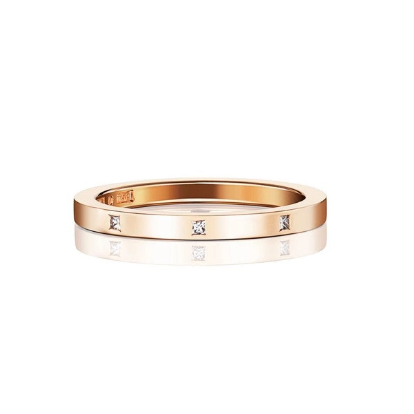 Thin & I Love You On Top Ring Gold - Efva Attling ringar - Snabb frakt & paketinslagning - Nordicspectra.se