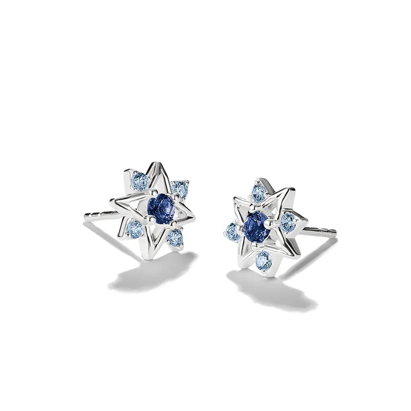 Thomas Sabo - Blå Stjärna Örhängen