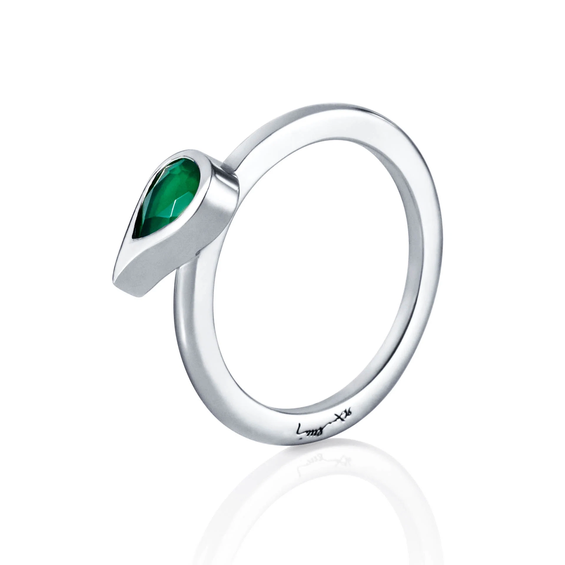 Sparkle Of Life Ring Green