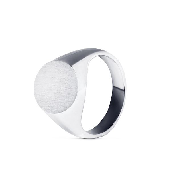 Petri Signet Ring White Gold von Nordic Spectra, Schneller Versand - Nordicspectra.de
