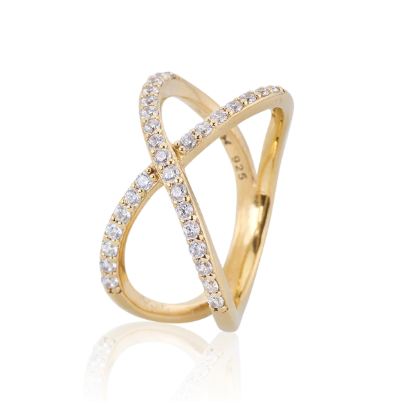 Elegance Ring Guld - Carolina Gynning - Moderna smycken med en betydelse - Nordic Spectra