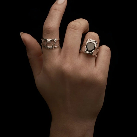 Jaw Upper Ring - Maria Nilsdotter - 1-2 dagars leverans - Nordic Spectra