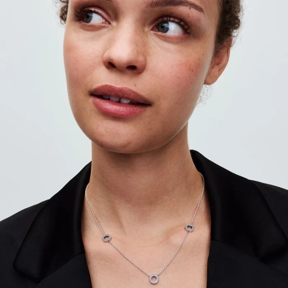 Pavé Kreise Halskette - PANDORA - Nordic Spectra