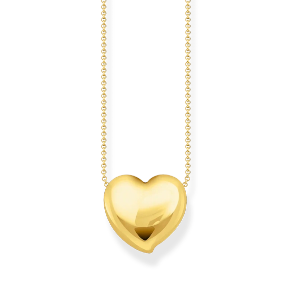 Halsband med Hjärthänge Guld - Thomas Sabo - Snabb leverans & paketinslagning - Nordic Spectra