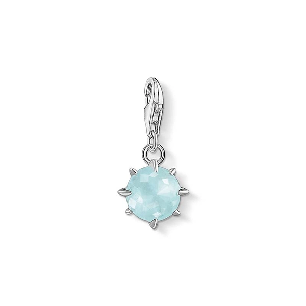 Charm-Anhänger Geburtsstein März von Thomas Sabo, Schneller Versand - Nordicspectra.de